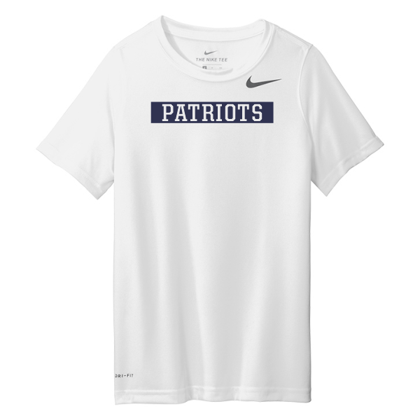 The Patriots Block Nike Tee YOUTH Vennefron Signs